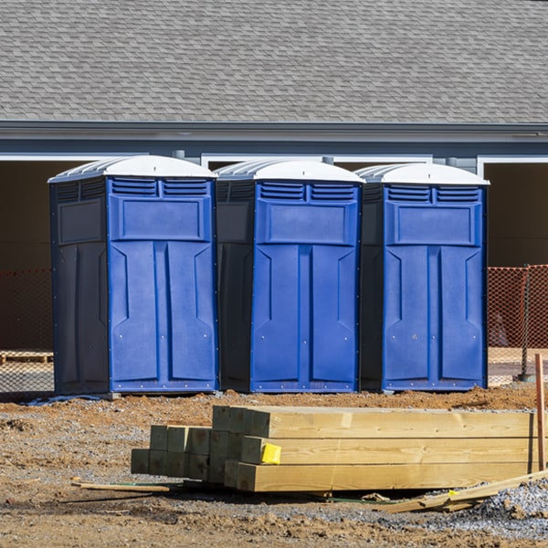 do you offer hand sanitizer dispensers inside the porta potties in Salt Lick Ohio